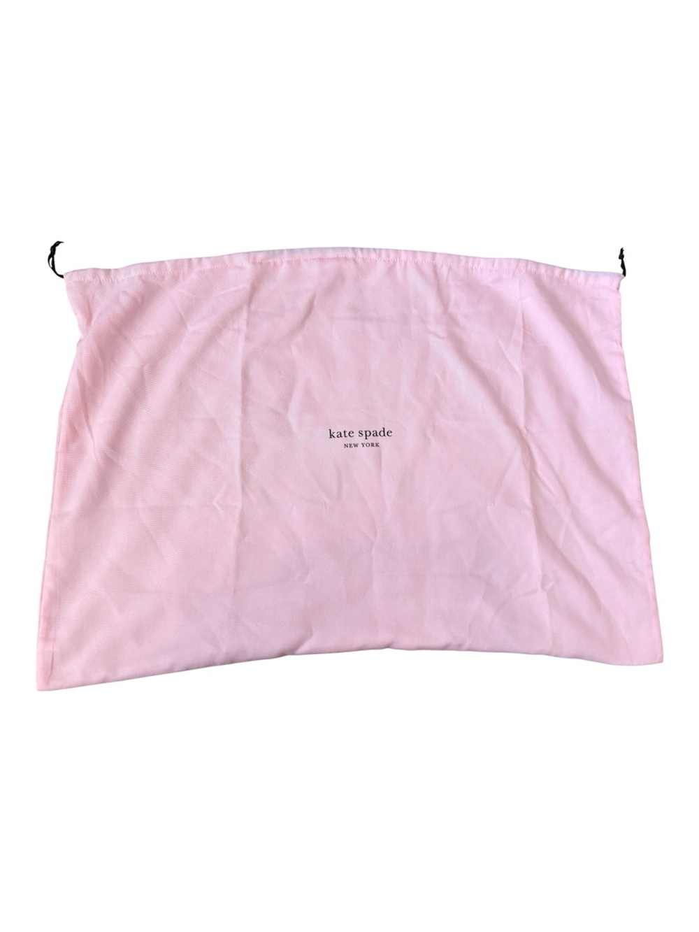 27x19 kate spade light pink drawstring dust bag